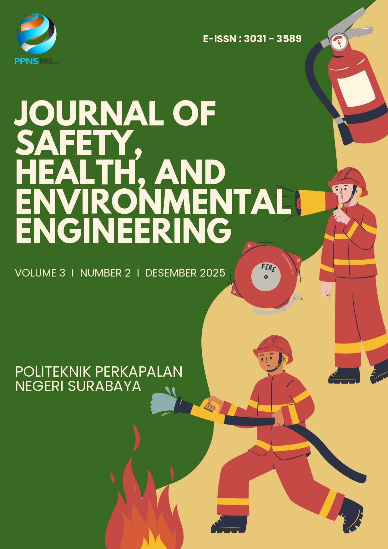 					View Vol. 3 No. 2 (2025): Journal of Safety, Health, and Environmental Engineering
				